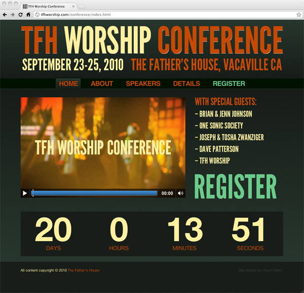 TFH Worship Homepage